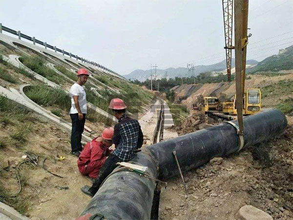 河南某建設集團有限公司與我公司簽署保溫鋼管供應合同